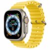 Копия Смарт Часы Apple Watch Ultra 49mm Titanium Yellow Ocean Band